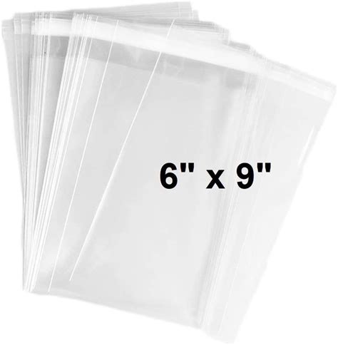 Haus And Garten Quality Clear Cellophane Cello Bags Display Garment Self