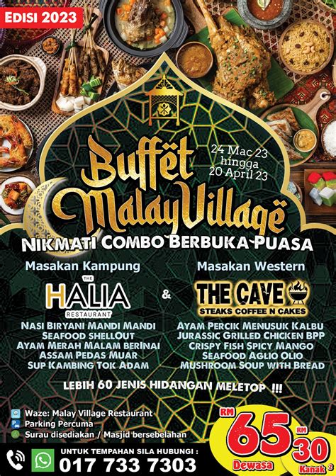 Buffet Ramadan 2023 Restoran Malay Village Di Johor Bahru Malay