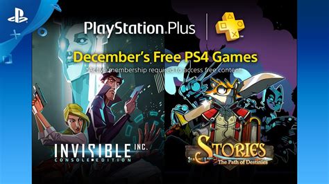Playstation Plus Free Ps4 Games Lineup December 2016 Youtube