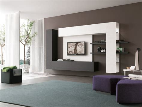 It surely supports the modernity of the house. Wall Unit Comp. C129 by Tomasella, Italy | Modern tv wall ...