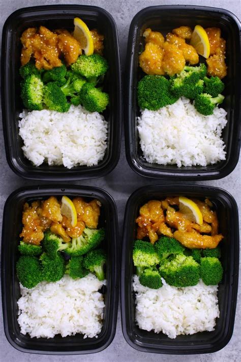 This is a super quick meal you can make in a flash with just a few ingredients. Lemon Chicken Meal Prep - TipBuzz