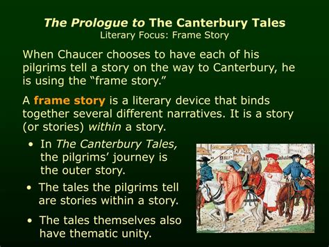 Ppt The Prologue To The Canterbury Tales By Geoffrey Chaucer