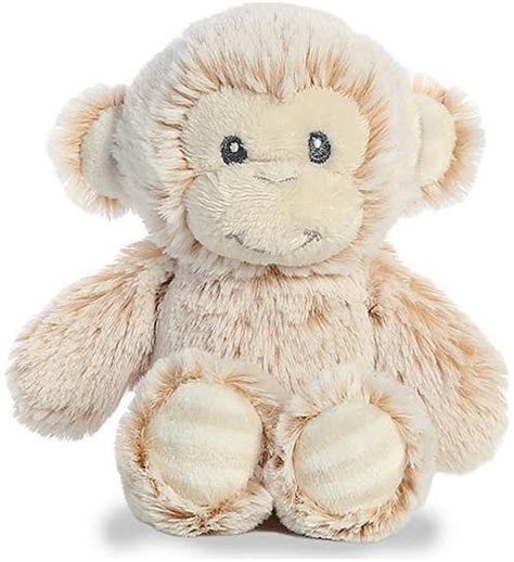 Marlow Plush Cuddler Monkey Rattle Personalized Stuffed Animals Baby