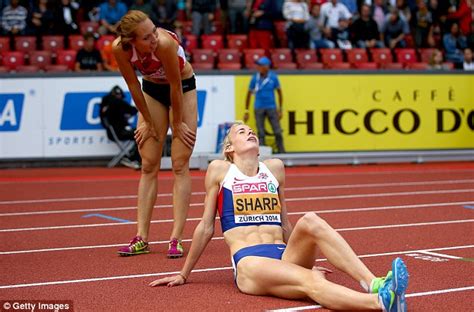 Great Britains Lynsey Sharp Has To Settle For Silver In The European Championships 800m Daily