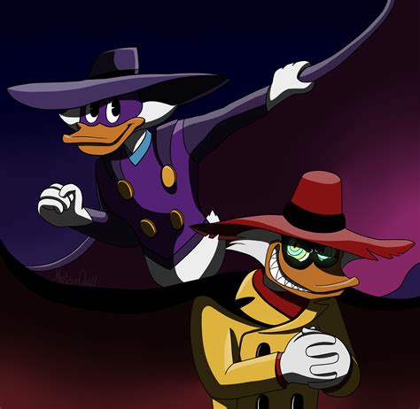 Darkwing And Nega Duck By Tfp Ratchet123 On Deviantart