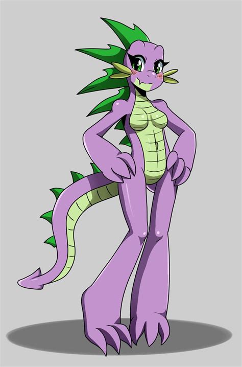 MLP Female Spike By Ss Sonic On DeviantART Mlp My Babe Pony Anime Style
