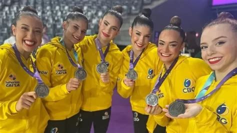 Brasil Conquista Ouro Inédito No Mundial De Ginástica Rítmica Feminina
