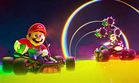 Watch Final Super Mario Bros Trailer With Epic Mario Kart Battle Motor News Magazine