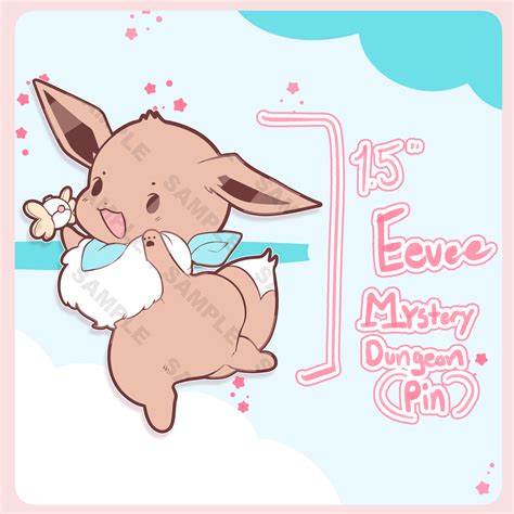 Eevee Enamel Pin Pokemon · Uukipi · Online Store Powered By Storenvy