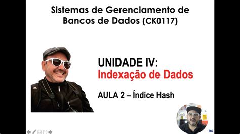 Curso Sistemas De Gerenciamento De Bancos De Dados Unidade Iv Aula Youtube