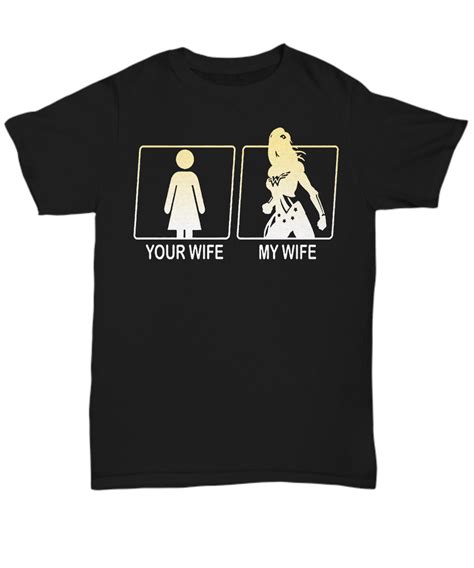 Your Wife My Wife T Shirt Large Black