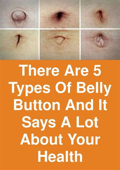There Are Types Of Belly Button And It Says A Lot About Your Health