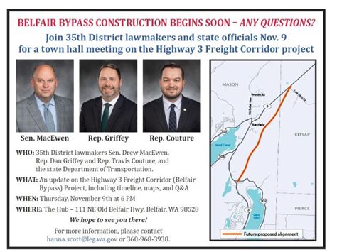 35th District Lawmakers To Hold Town Hall On Highway 3 Freight Corridor