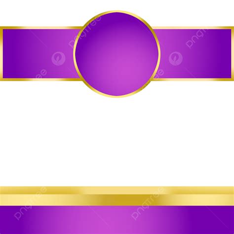 Elegant Outer Purple Gold Business Border For Brochure Elegant Outer