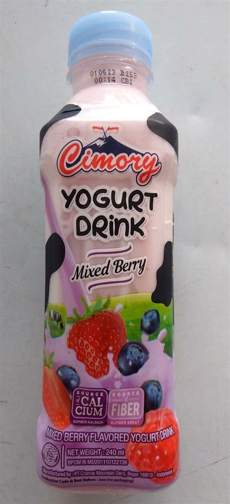 Frozzie Frozen Food Cimory Yd Mixed Berries Ml