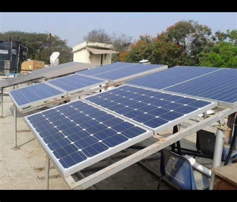 Battery Off Grid Solar Rooftop System For Commercial Capacity 1 Kw