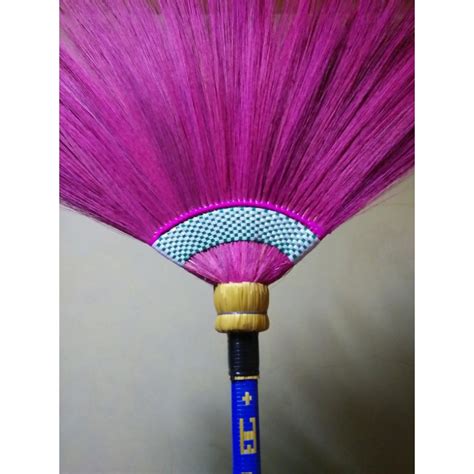 New Pink Colored Walis Tambo Back To Back Soft Broom Shopee Philippines