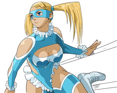 Rainbow Mika Official Render Art From Street Fighter Alpha 3 Game Art Hq
