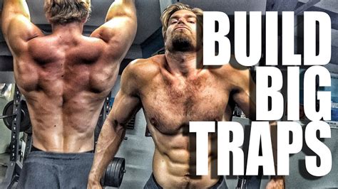 How To Build Big Traps With 3 Easy Exercises Youtube