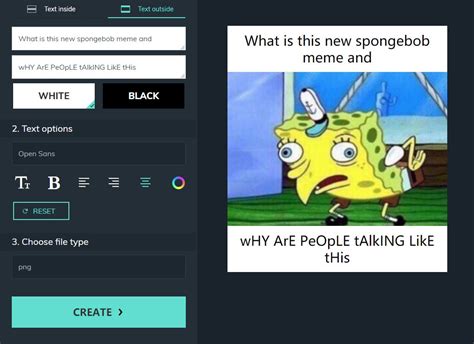 Mocking Sponge Bob Meme Generator 2023