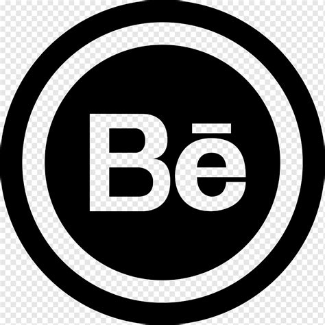 Behance Logotipo Mídia Compartilhamento Social ícone Redondo De