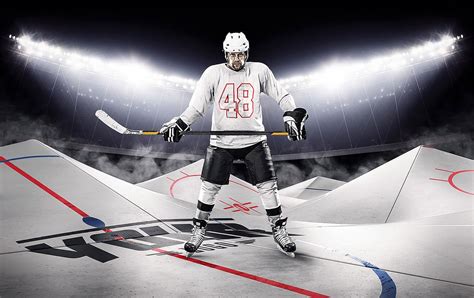 Ice Hockey Rink Template Sports Templates Backdrops Abstract
