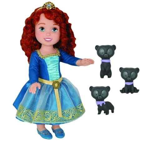 Набор с куклой Jakks Tollytots Disney Принцесса Малышка Мерида и 3
