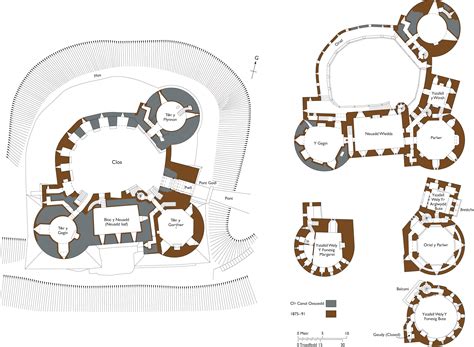 Located in romania, castle peles borrows its exterior charm from bavaria. Ground Plan - Castell Coch (With images) | Castle layout ...