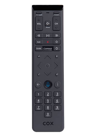 Press and release the power button; Contour 2 Remote | Cox Education Center