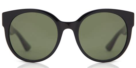 Gucci Gg0035s 002 Sunglasses Black Visiondirect Australia