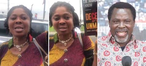Pastor temitope balogun joshua popularly known as t. Lady who accused Pastor TB Joshua of molestation said to ...