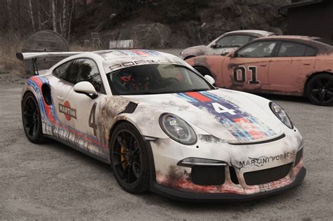 Paint Is Dead Rust Wrapped Porsche 911 Gt3 Rs By Wrapzone Gtspirit