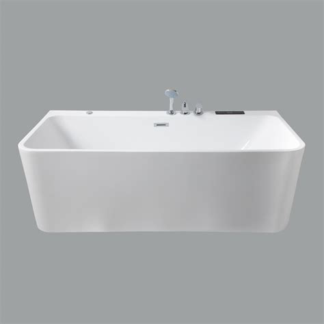 Top Luxury Spa Tub Acrylic Freestanding Whirlpool Massage Bathtub Air Bubble Bluetooth Function