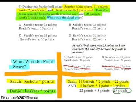 These documents are available in the lin STAAR Test 4th Grade Math #3 - YouTube