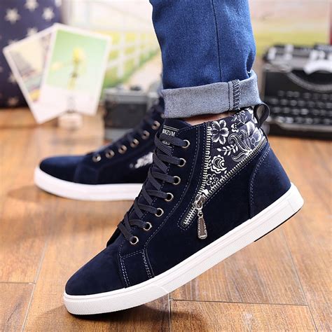 Men Suede Pu Leather Casual Shoes Spring Autumn Hot Sale