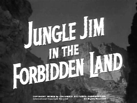 Jungle Jim In The Forbidden Land Katzman Corporation 1952