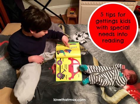 Love That Max Getting Kids With Special Needs Into Reading 5 Great Tips