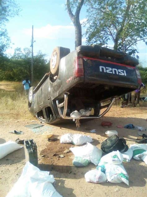 What's the latest at the scene? Binga Chief who insulted ED's wife dead in car accident ...