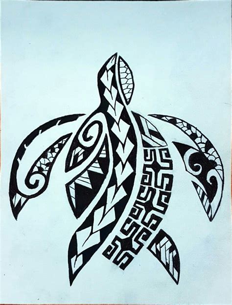 Maori Turtle Hawaii Tattoos Hawaiian Tattoo Polynesian Tattoo Designs