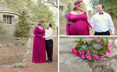 A Whimsical Plus Size Maternity Photo Shoot You Have To See
