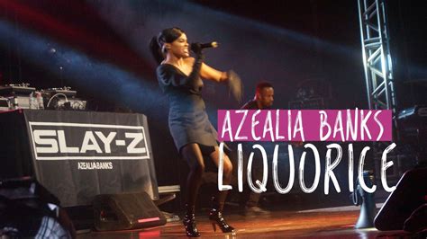 Raised in the harlem neighborhood of new york city, she began releasing music through myspace in 2008 before being signed to xl recordings at age 18. Azealia Banks - Liquorice (live) - YouTube