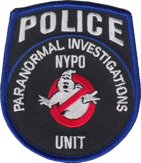 New York City Police Department Nypd Shoulder Patch Paranormal