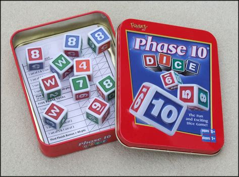 Phase 10 Dice Board Game Images