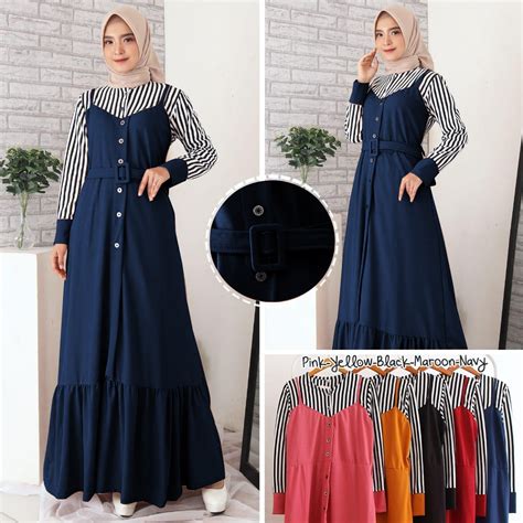 Update model baju terbaru untuk pria dan wanita remaja dewasa kekinian dan berbagai aneka style dan trend fashion terbaik di tahun 2020. Model Baju Lebaran 2020 Atasan : Ocha Tunik Atasan ...