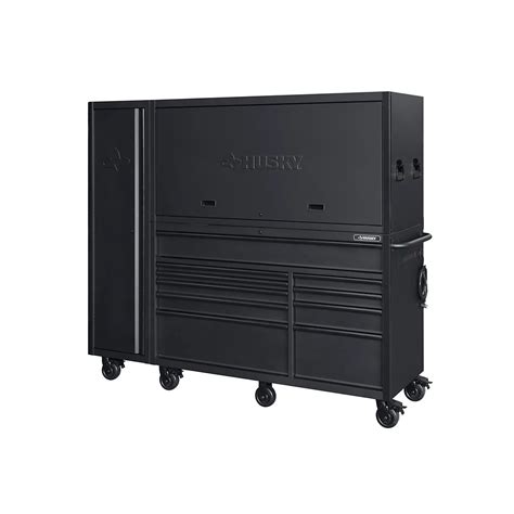 Husky 80 Inch 10 Drawer 3 Piece Tool Storage Chest And Cabinet Combo In