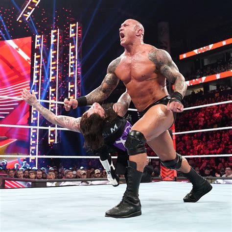 Dominik Mysterio Vs Randy Orton Monday Night Raw September Wwe Superstars Photo