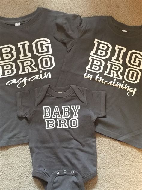 Big Brother Shirt Set Big Brother In Training Professional