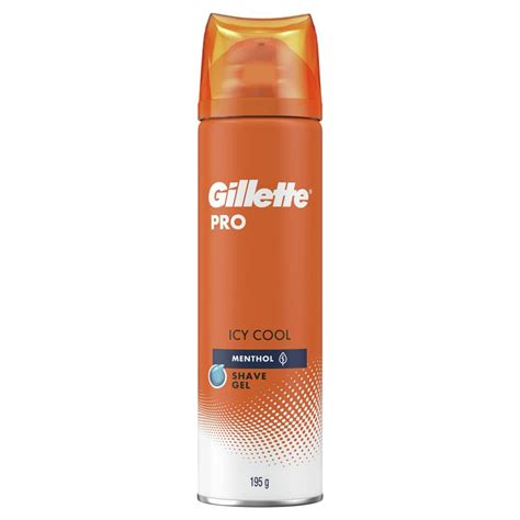 Buy Gillette Pro Shave Gel Icy Cool 195g Online At Chemist Warehouse