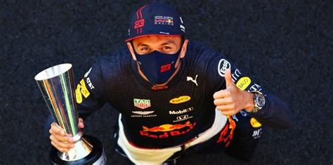 Red Bulls Alex Albon Takes First F1 Podium After Chaotic Tuscan Gp