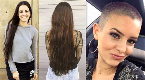 From Waist Length To Buzzcut What Do You Think Of This Look Before And